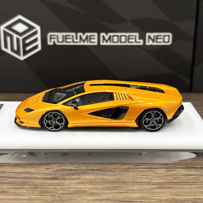[Premium Resin Model] FuelMe Neo 1:64 Lamborghini Countach LPI 800-4 Arancio Aten Orange