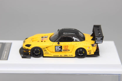 [Premium Resin Model] MJ Model 1:64 Honda S2000 AP1 Top Fuel Type-RR Custom Yellow