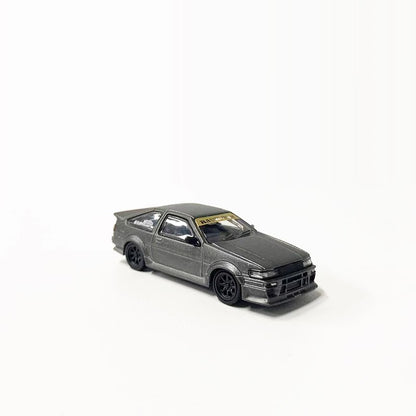 DCT 1:64 Toyota Corolla AE86 Levin GT-APEX RWB Wide Body Custom Grey