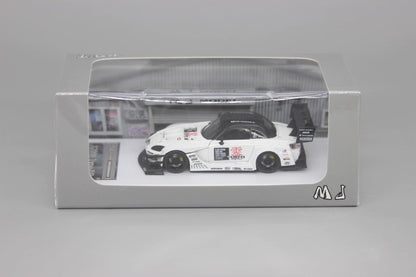 [Premium Resin Model] MJ Model 1:64 Honda S2000 AP1 Top Fuel Type-RR Custom White