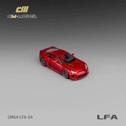 CM Model 1:64 Lexus LFA Red Official Licensed (China Suzhou GT Show 2025 Limited Edition)