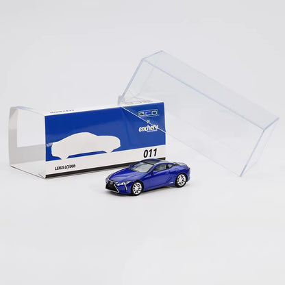 GCD X Enchery 1:64 Lexus LC500 Original Stance Blue LHD