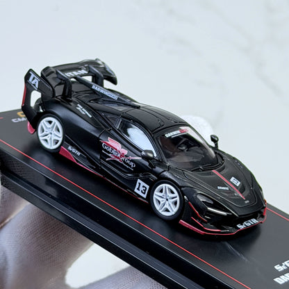 CM Model 1:64 McLaren DARWIN PRO 720Se² GTR #13 Matt Black in Premium Box Packaging McLaren Official Licensed - Malaysia Dealer Custom Special Edition