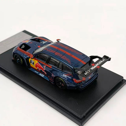 JICAR 1:64 M3 G81 Wagon Touring 24h Nurburgring Matt Blue Red Bull in Premium Box Packaging