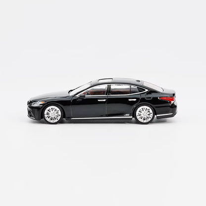 GCD X Enchery 1:64 Lexus LS500 Original Stance Black LHD