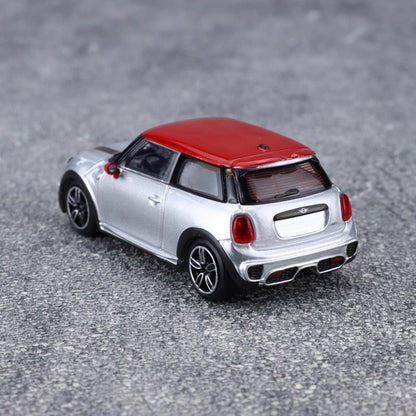 Stance Hunters 1/64 Mini Cooper F56 JCW John Cooper Works Silver