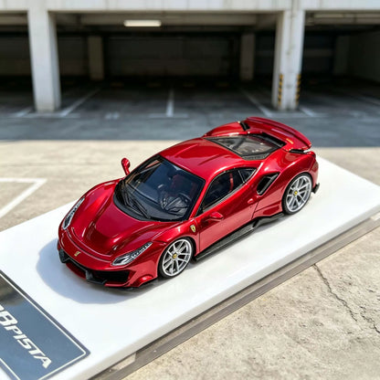 HG 1:64 488 Pista Coupe Metallic Red
