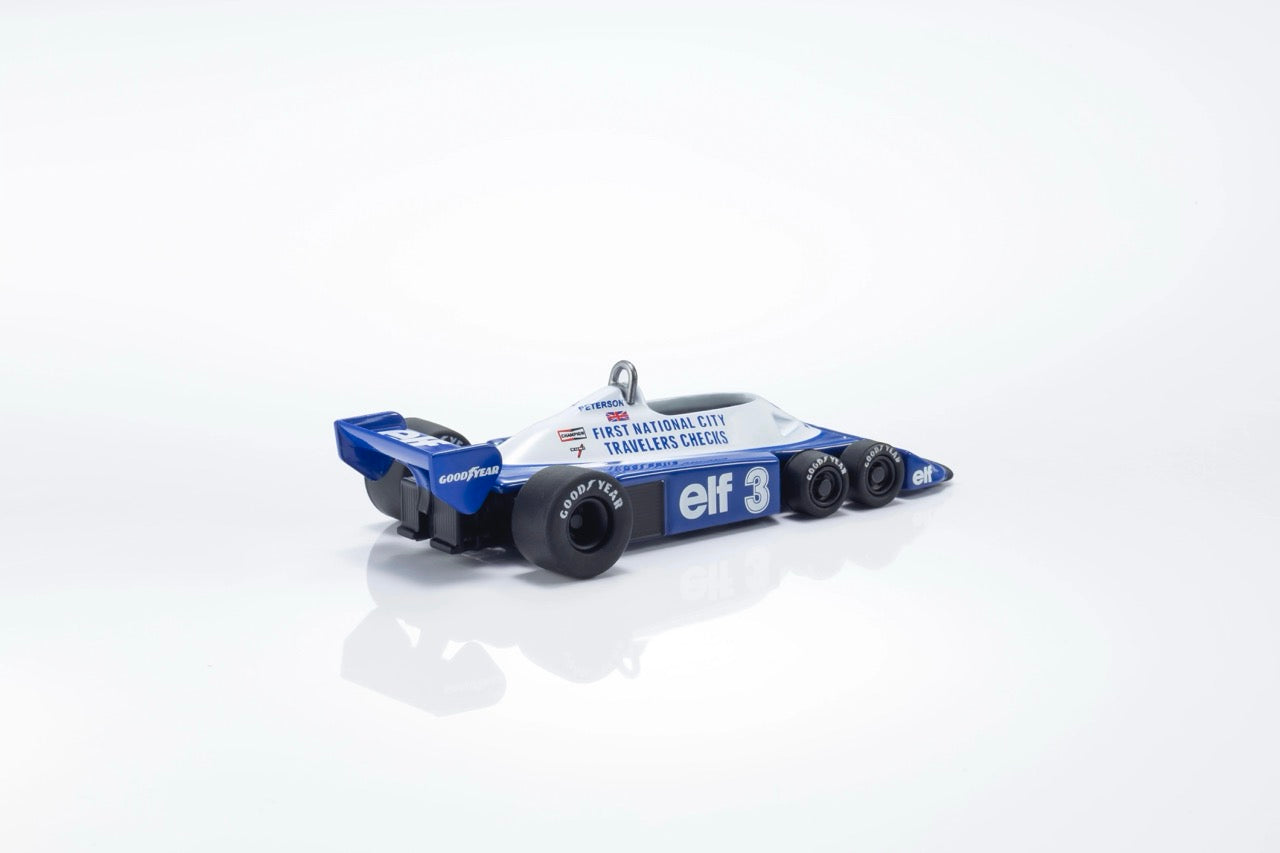 Kyosho 1:64 TYRRELL P34/2 (1977) No.3 Official Licensed by Tyrrell & Goodyear