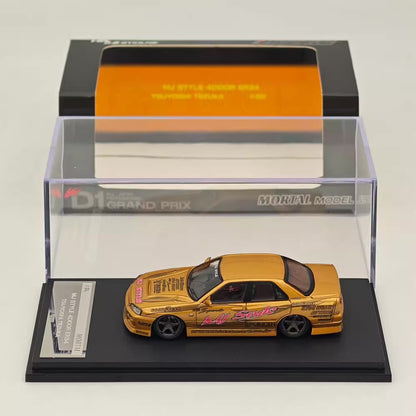 Mortal 1:64 Nissan Skyline GT-R ER34 25GTT GT-T Turbo Drift Version Gold Limited 999 Pieces