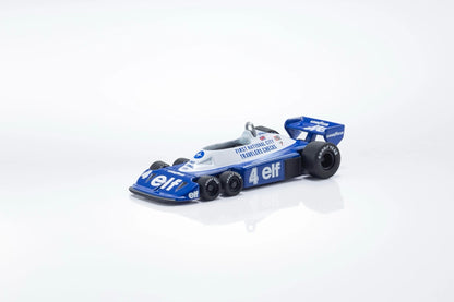 Kyosho 1:64 TYRRELL P34/2 (1977) No.4 Official Licensed by Tyrrell & Goodyear