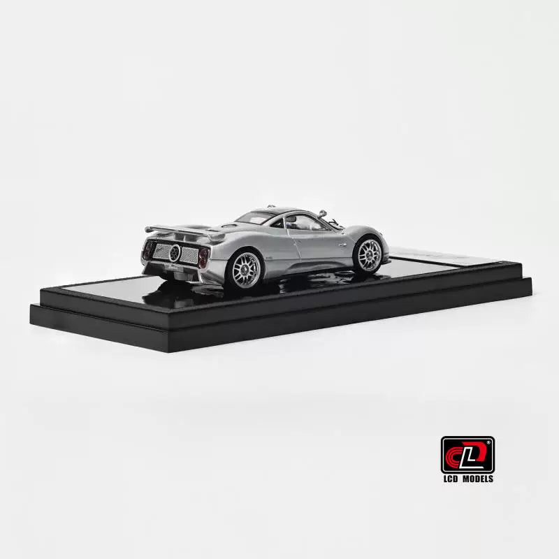 LCD 1:64 Pagani Zonda C12 Silver Official Licensed