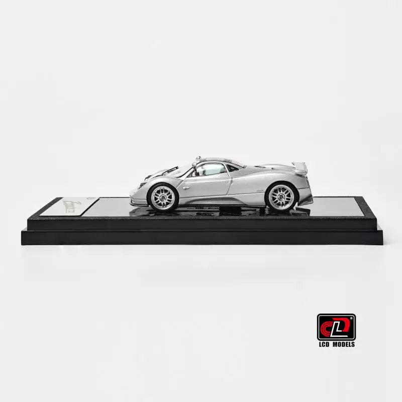 LCD 1:64 Pagani Zonda C12 Silver Official Licensed