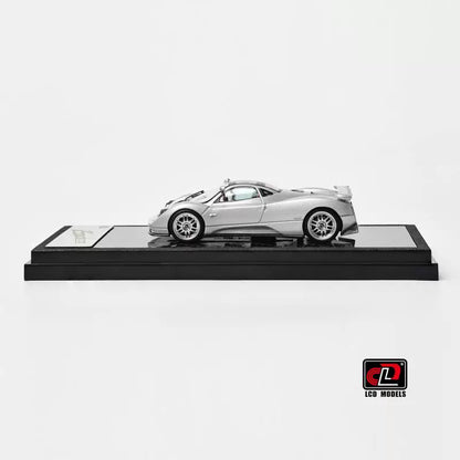 LCD 1:64 Pagani Zonda C12 Silver Official Licensed