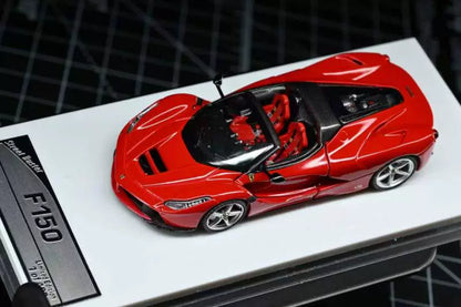 Street Buster 1:64 LaFerrari F150 Aperta Soft Top Rosso Corsa Standard Red Openable Rear Hood Detailed Engine