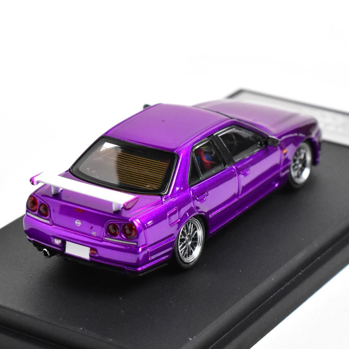 Mortal 1:64 Nissan Skyline GT-R ER34 25GTT GT-T Turbo BBS Wheels Purple Limited 499 Pieces