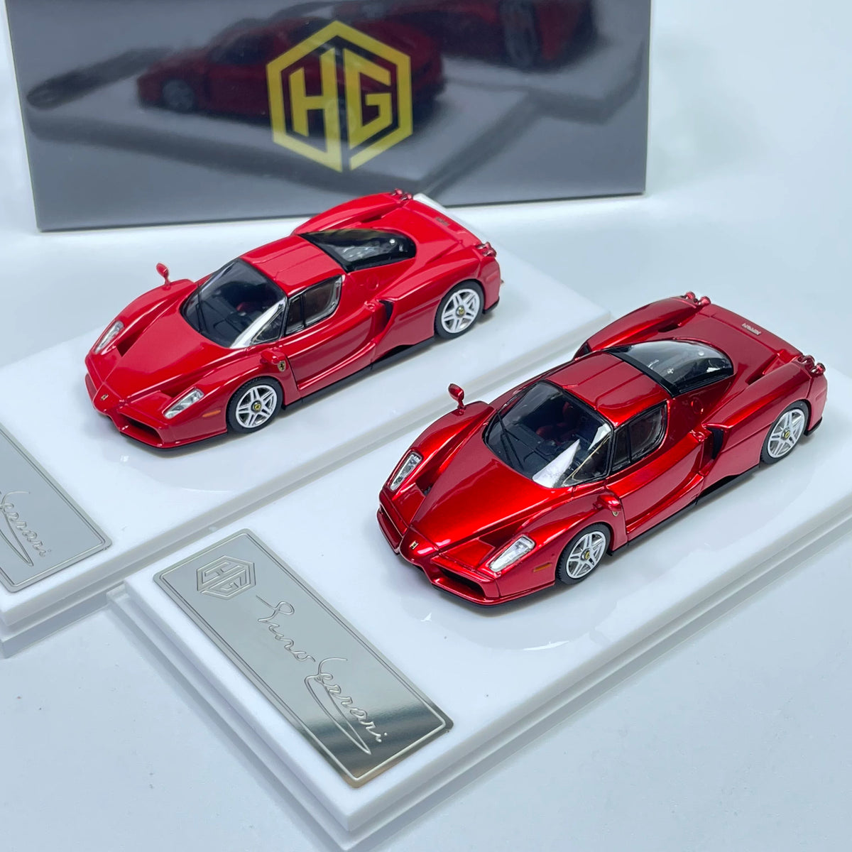 HG 1:64 Enzo Metallic Red