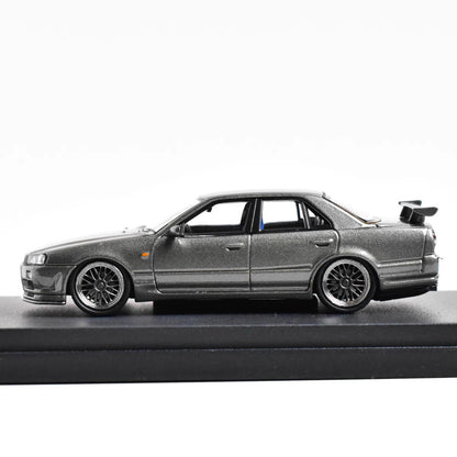 Mortal 1:64 Nissan Skyline GT-R ER34 25GTT GT-T Turbo BBS Wheels Grey Limited 499 Pieces
