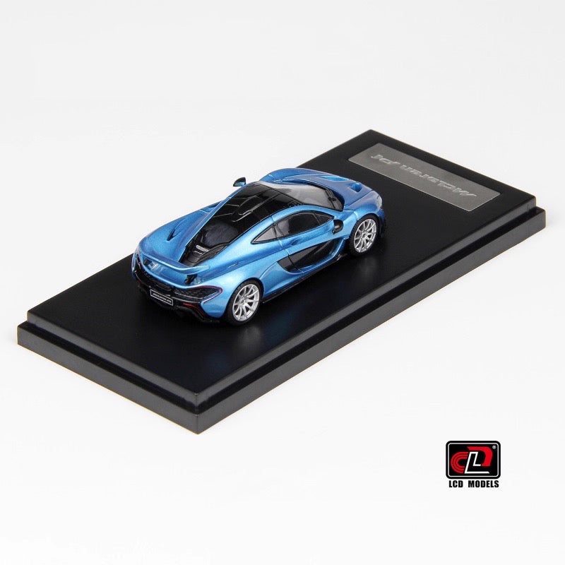 LCD Model 1:64 McLaren P1 Light Blue McLaren Official Licensed