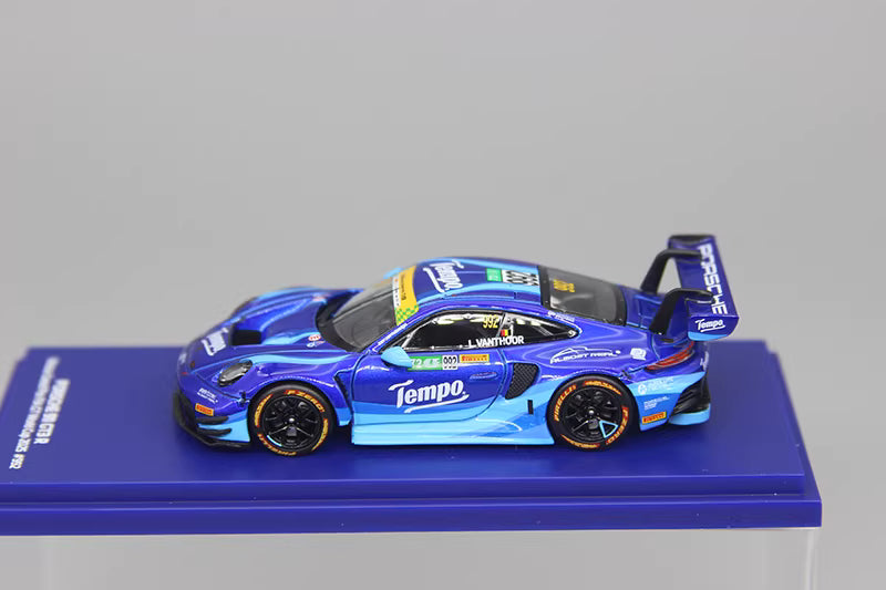 AR Box 1:64 Porsche 911 GT3 R Macau Grand Prix FIA GT World Cup 2025 #992 Tempo Porsche Official Licensed (630002111)