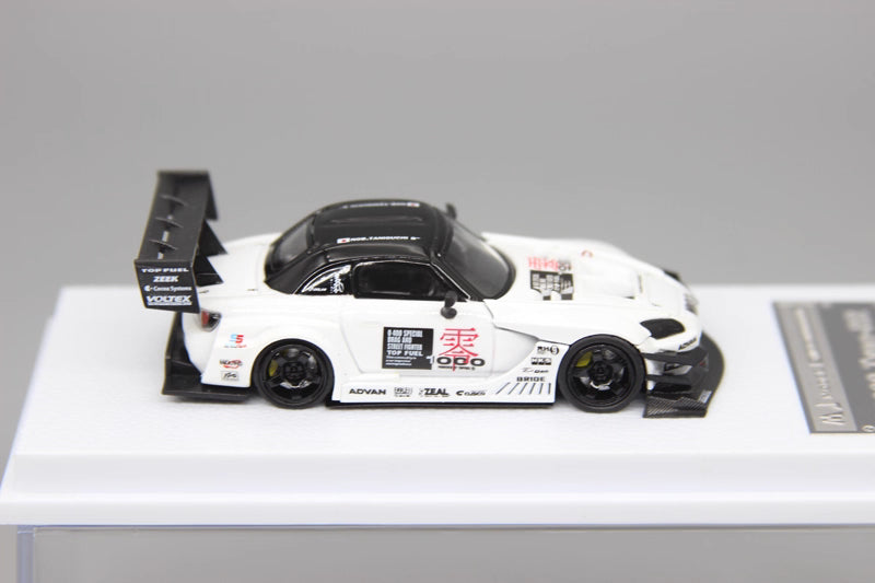 [Premium Resin Model] MJ Model 1:64 Honda S2000 AP1 Top Fuel Type-RR Custom White