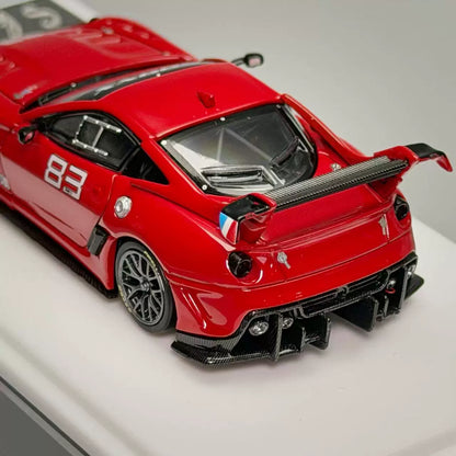 SK Model 1:64 Ferrari 599XX EVO Circuit Edition - #83 Standard Red in Premium Box Packaging