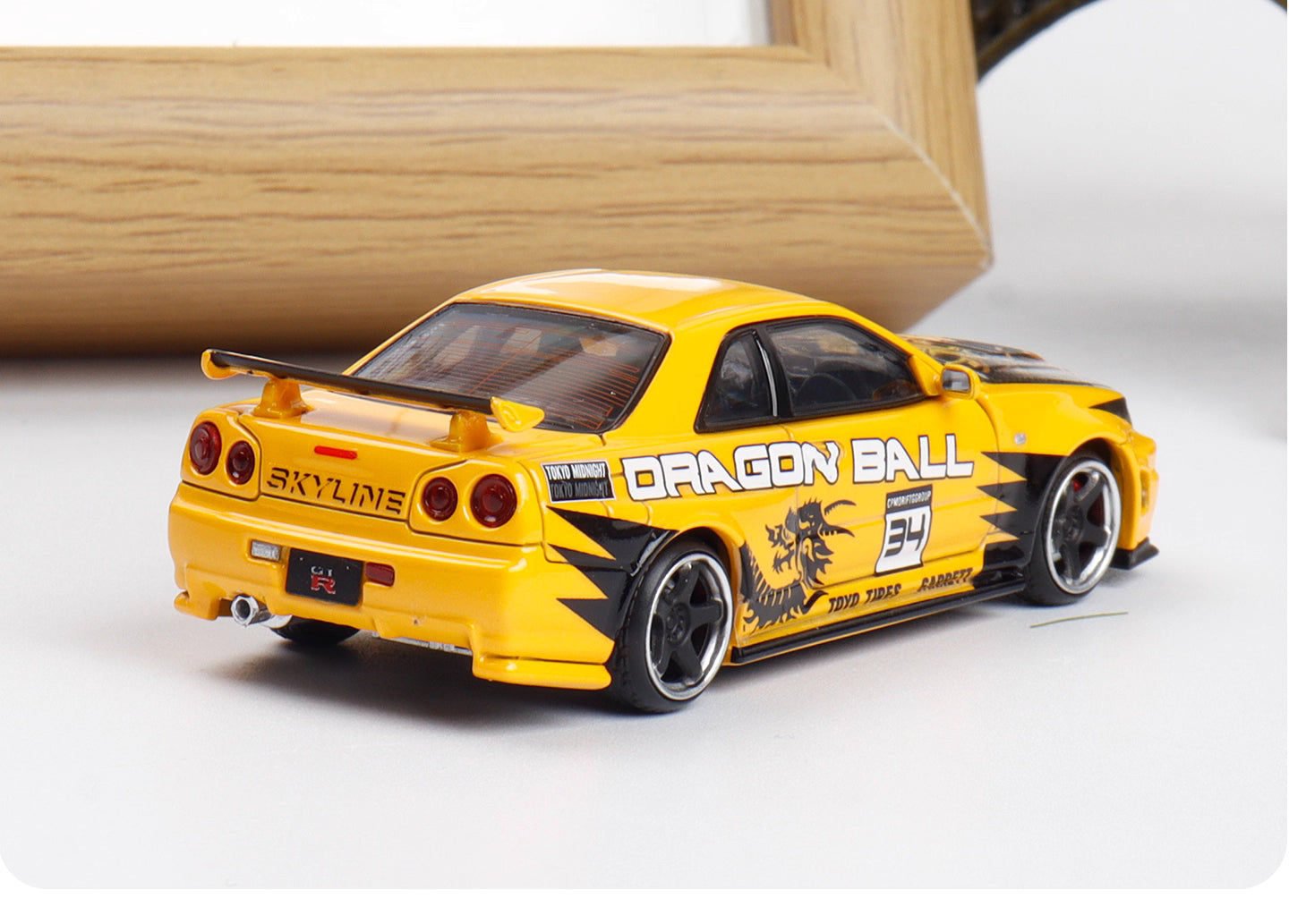 Fast Speed 1:64 Nissan GT-R BNR34 R34 Nismo Z-Tune Dragon Ball Gouku