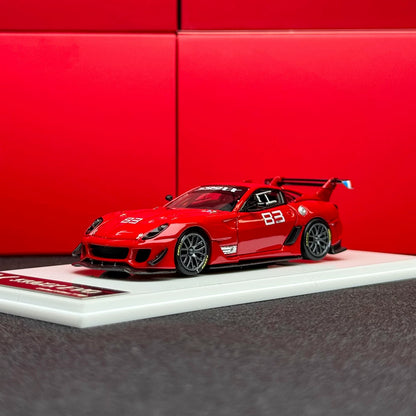 SK Model 1:64 Ferrari 599XX EVO Circuit Edition - #83 Standard Red in Premium Box Packaging