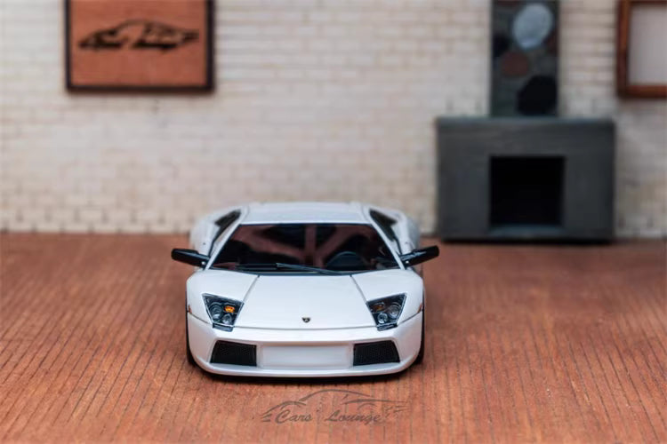 [Premium Resin Model] Car Lounge 1:64 Lambroghini Murcielago LP640 Coupe Balloon White Premium Box Packaging Limited 599 Pieces