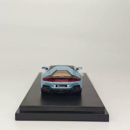 7CM Model 1:64 12Cilindri Hard Top Coupe Azzurro California Blue Openable Front Good Detailed Engine