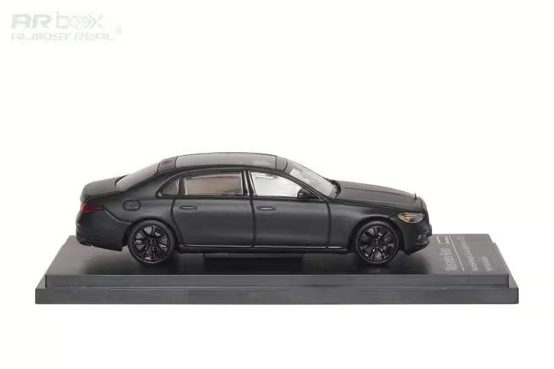 AR Box 1:64 Mercedes Benz S Class MK7 Maybach 2023 Night Series Obsidian Black Official Licensed China GT Show 2025 Special Edition