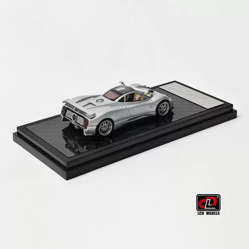 LCD 1:64 Pagani Zonda C12 Silver Official Licensed