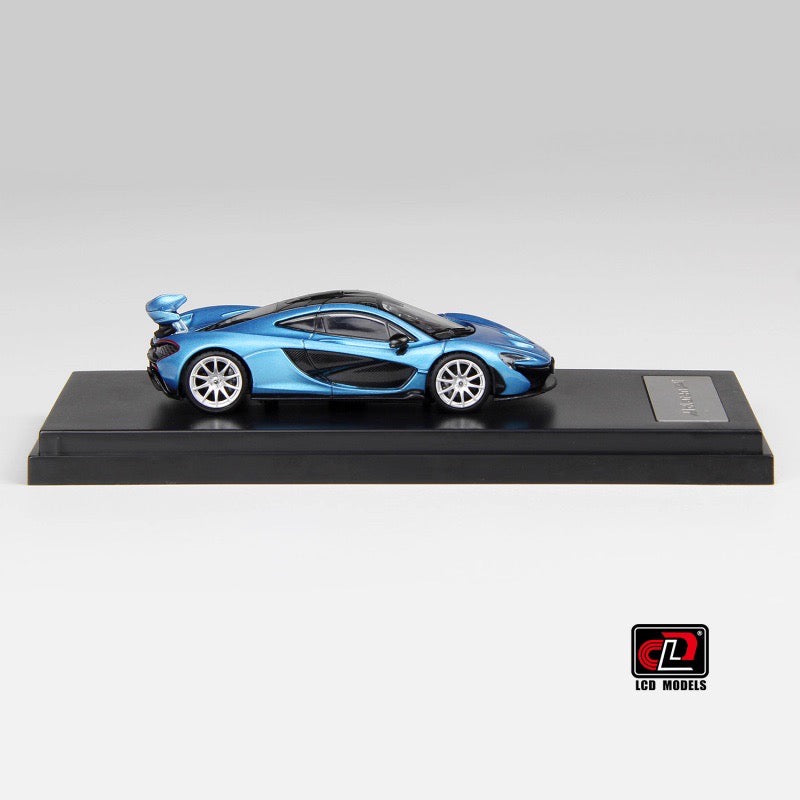 LCD Model 1:64 McLaren P1 Light Blue McLaren Official Licensed