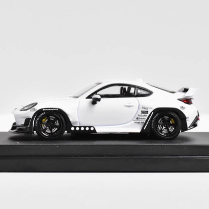 Fuji 1:64 Toyota Pandem GR86 Rocket Bunny White