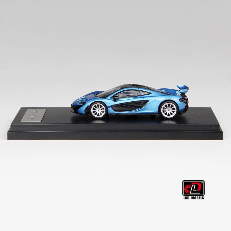 LCD Model 1:64 McLaren P1 Light Blue McLaren Official Licensed