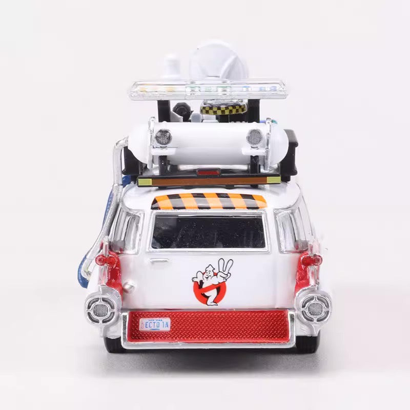 YS Model 1:64 Cadillac Miller-Meteor 1959 Ecto-1 Ectomobile Ghostbusters Car