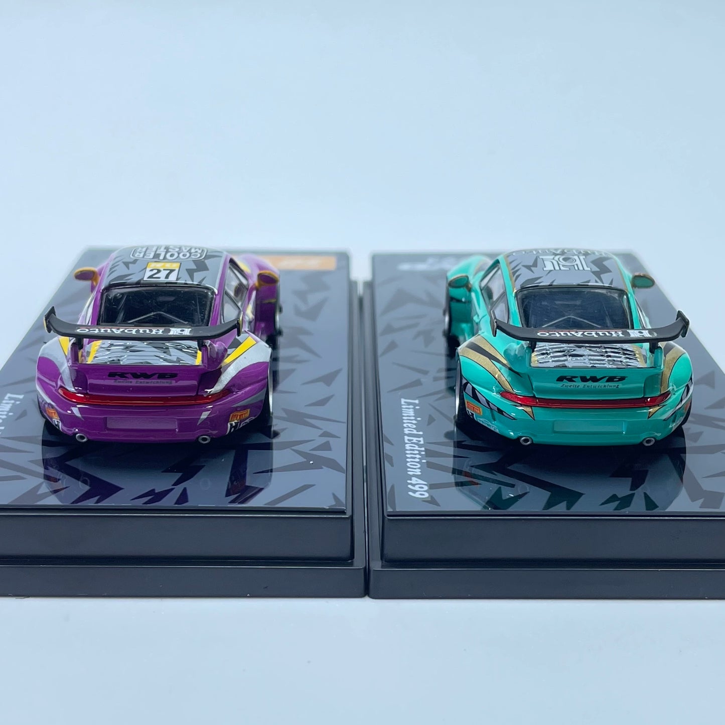 Motokit 1:64 RWB 993 #23 Hub Auto Green Livery