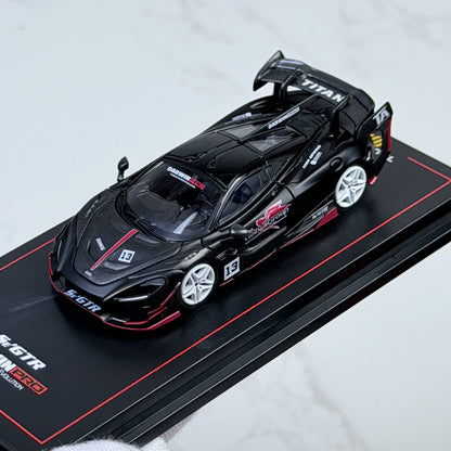 CM Model 1:64 McLaren DARWIN PRO 720Se² GTR #13 Matt Black in Premium Box Packaging McLaren Official Licensed - Malaysia Dealer Custom Special Edition