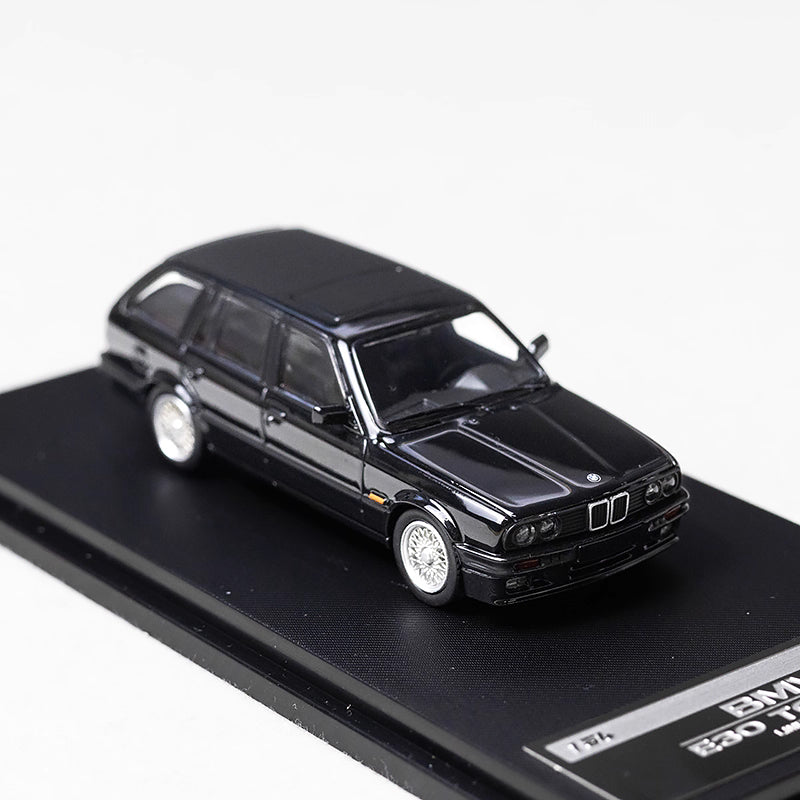 Mortal BMW 3 Series M3 E30 Wagon Pearl Black Ordinary Stance Openable Front Hood Detailed Engine Limited 799 Pieces