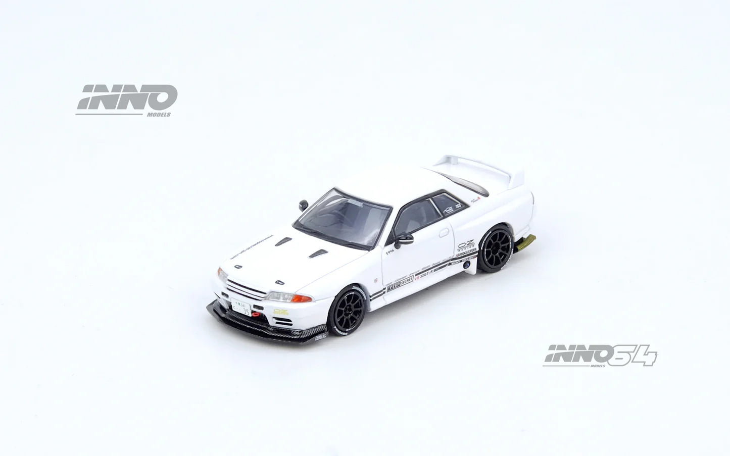INNO64 1:64 Nissan TOP SECRET VR32 GT-R White (IN64-VR32TS-WHITE)