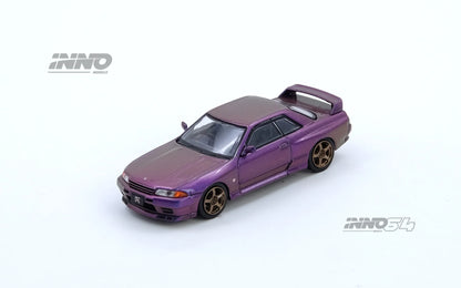 INNO64 1:64 SKYLINE GT-R (R32) Midnight Purple Australian Special Edition (IN64-R32-MP-AS)