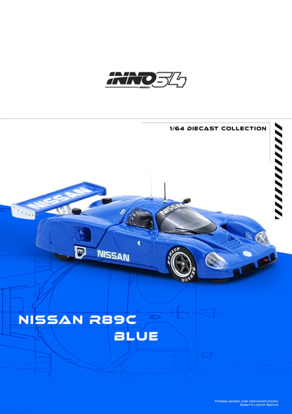 INNO64 1:64 NISSAN R89C Blue (IN64-R89C-BL)