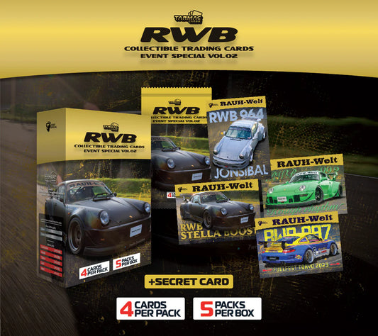 Tarmac Cards Event Special Pack - RWB Vol.02 - Single Pack (4 cards per pack, no model car included)
