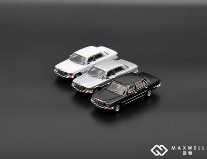 Maxwell 1/64 Mercedes Benz 450 SEL W116 White