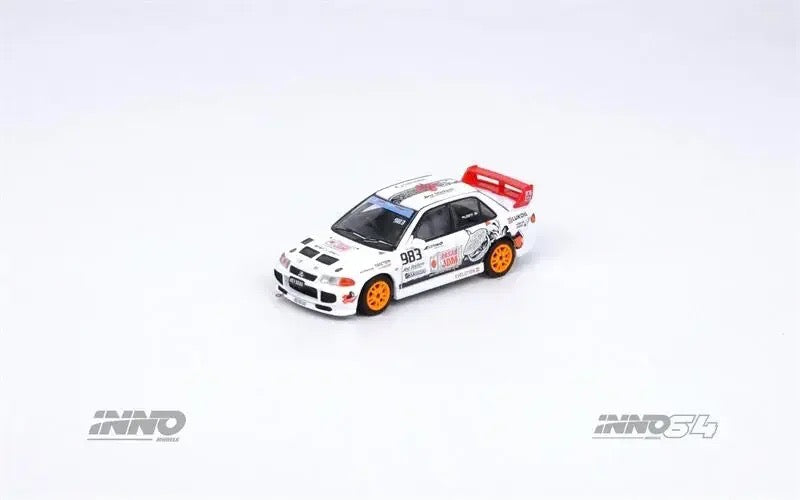INNO64 1:64 Mitsubishi Lancer Evolution III "TRACKERS RACING" Malaysia Special Event Edition