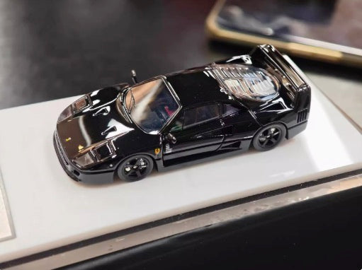 [Premium Resin Model] MY64 MY64X 1:64 Ferrari Classic F40 (F120) "CHE CATZ" Dark Night Special Edition Limited to 199 Pieces