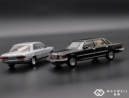 Maxwell 1/64 Mercedes Benz 450 SEL W116 Silver