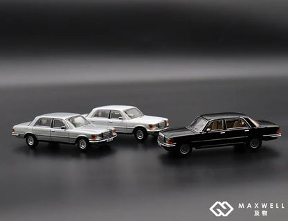 Maxwell 1/64 Mercedes Benz 450 SEL W116 White