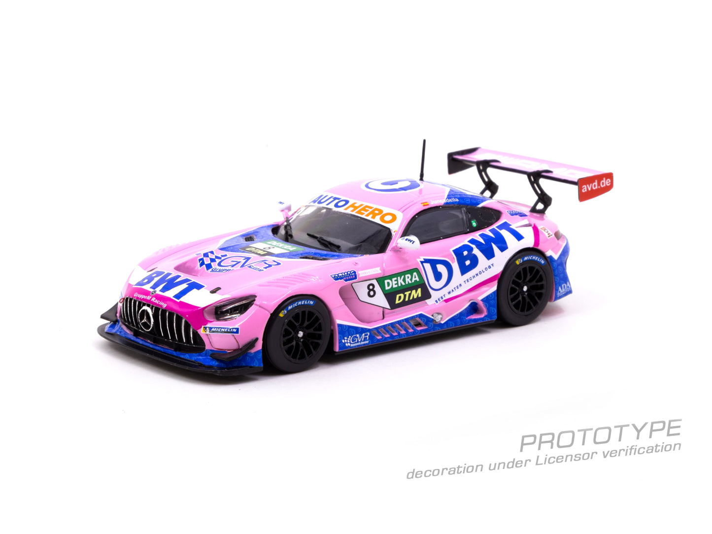 [1:43 Scale] Tarmac Works 1/43 Mercedes-AMG GT3 DTM 2021 #8 - HOBBY43