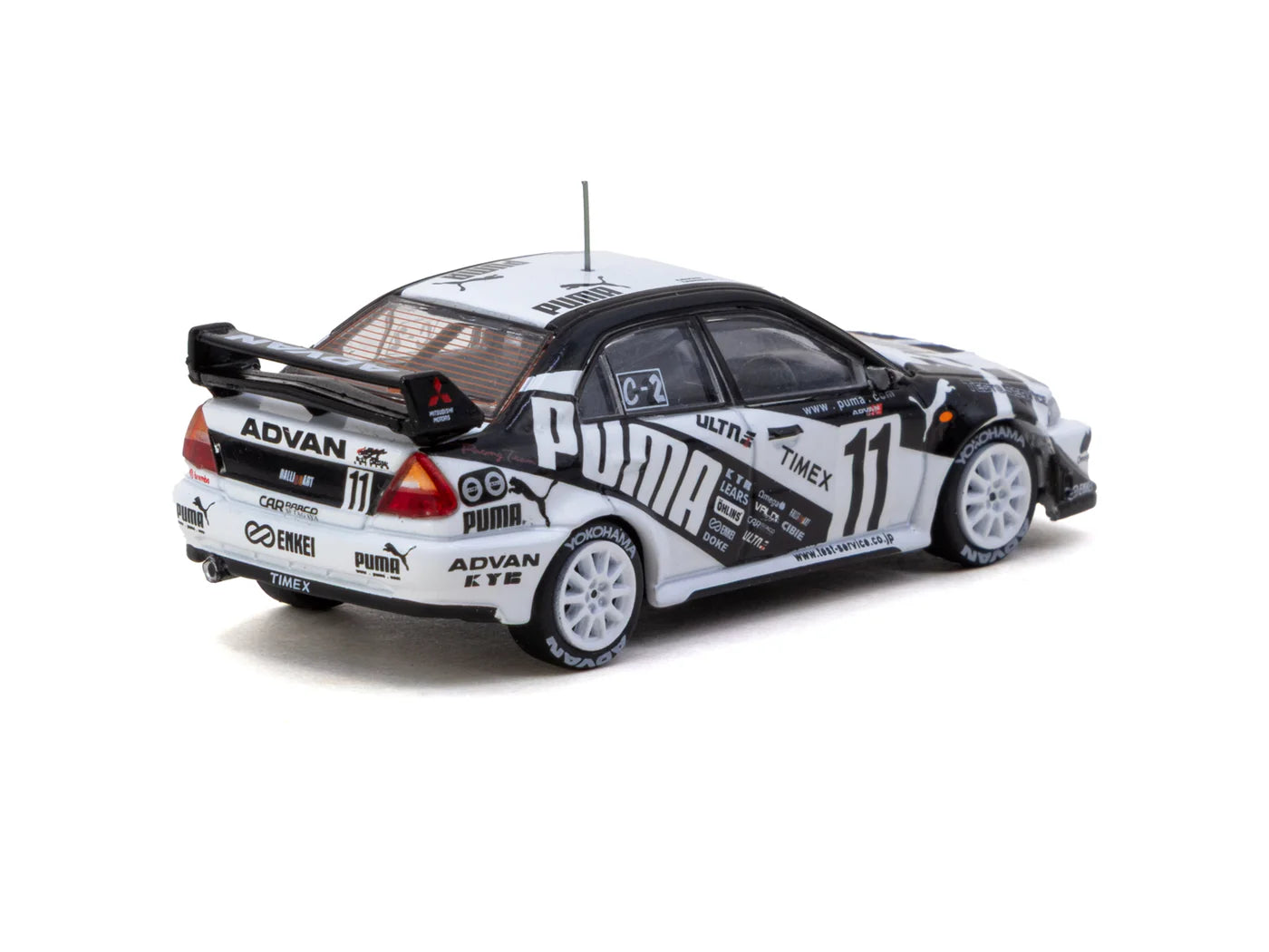 Tarmac Works 1/64 Mitsubishi Lancer Evolution VI TME Super Taikyu Series 2000 #11 - Tarmac Works HOBBY64