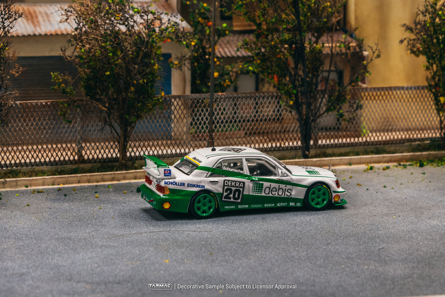 Tarmac Works 1/64 Mercedes-Benz 190 E 2.5-16 Evolution II DTM 1991 #20 Michael Schumacher- HOBBY64